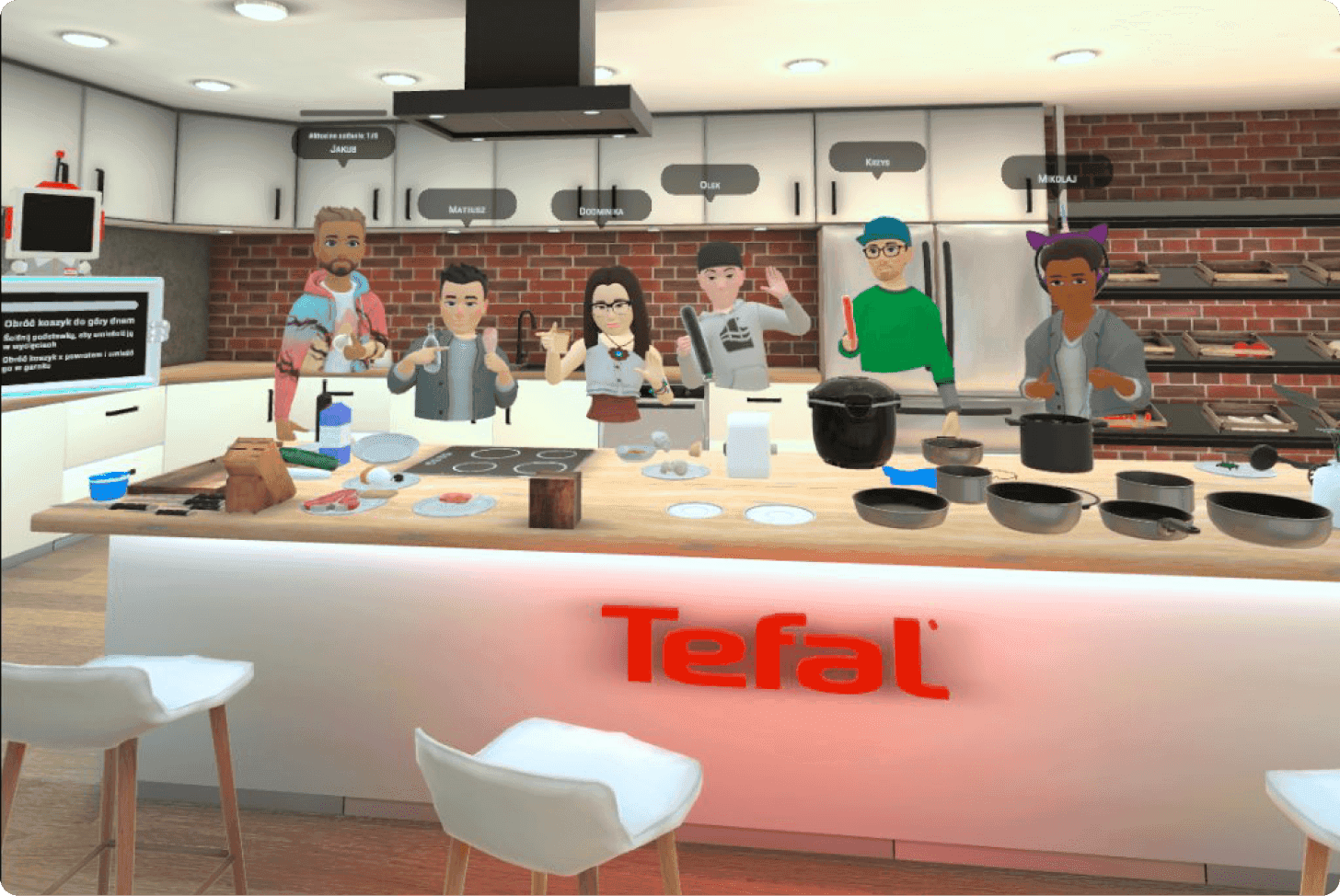 Szkolenie VR - projekt VHSOFT dla Tefal